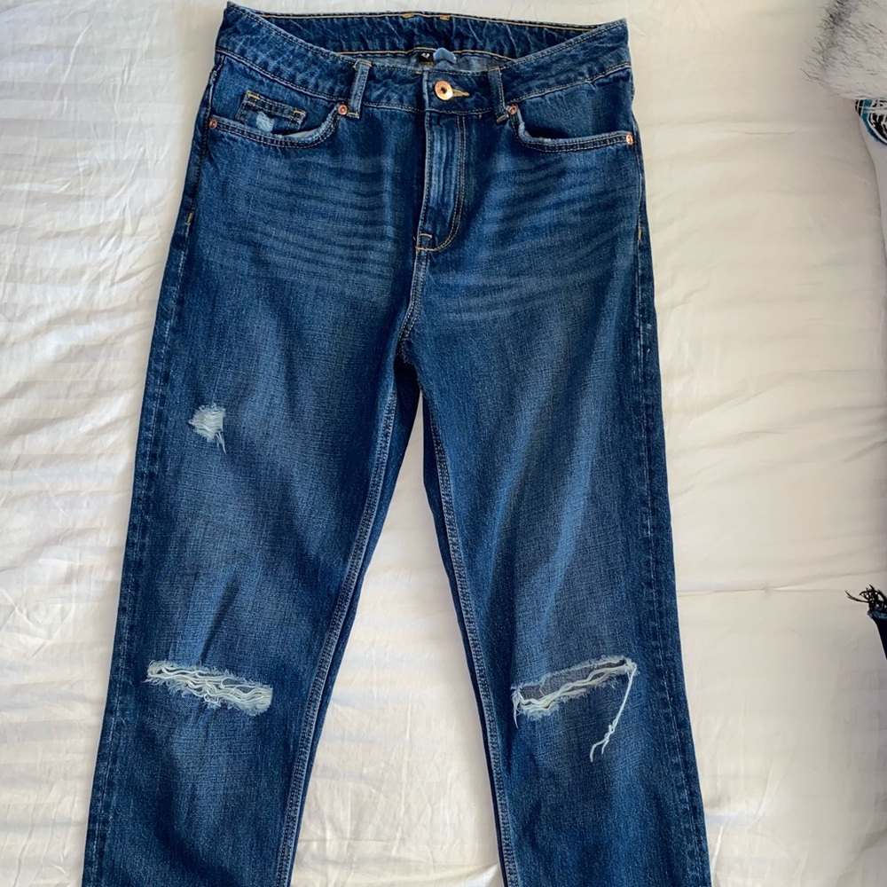 New denim boyfriend jeans H&M